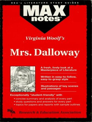 cover image of Mrs. Dalloway (MAXNotes Literature Guides)